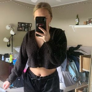cropped sweater